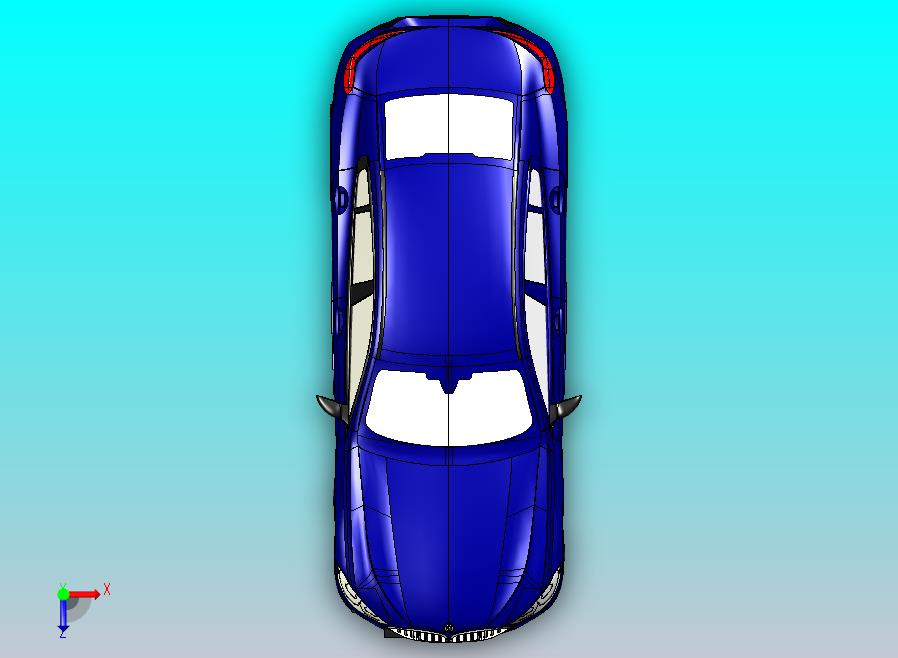 宝马M850i轿跑CATIA V5 r21模型