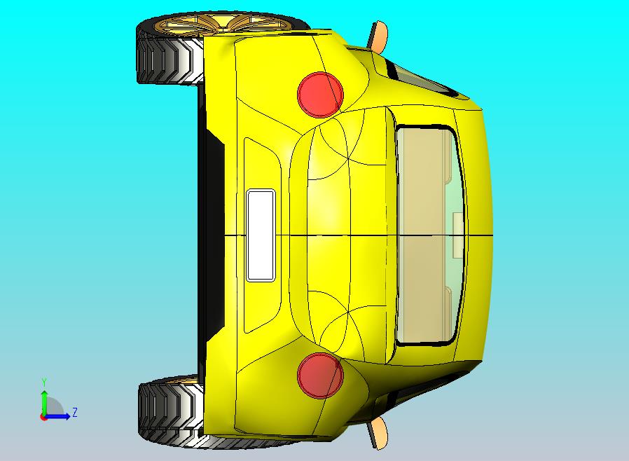 大众甲壳虫CATIA V5 r21模型