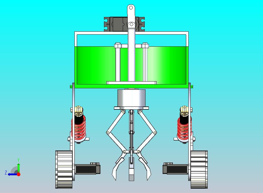 带爪子智能机器人小车