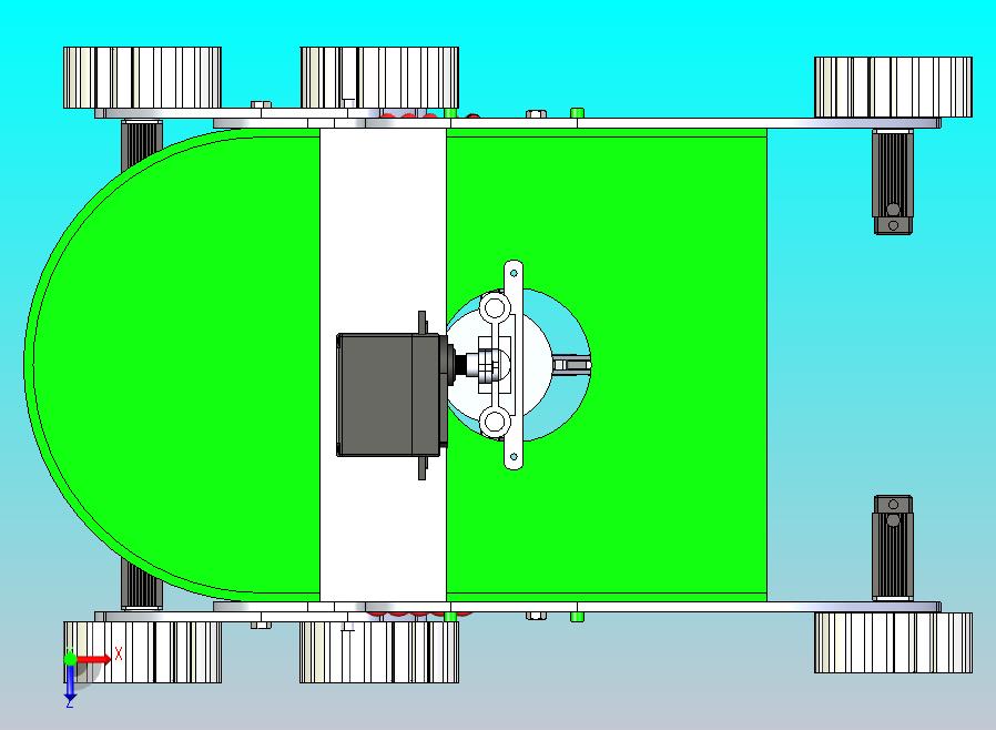 带爪子智能机器人小车
