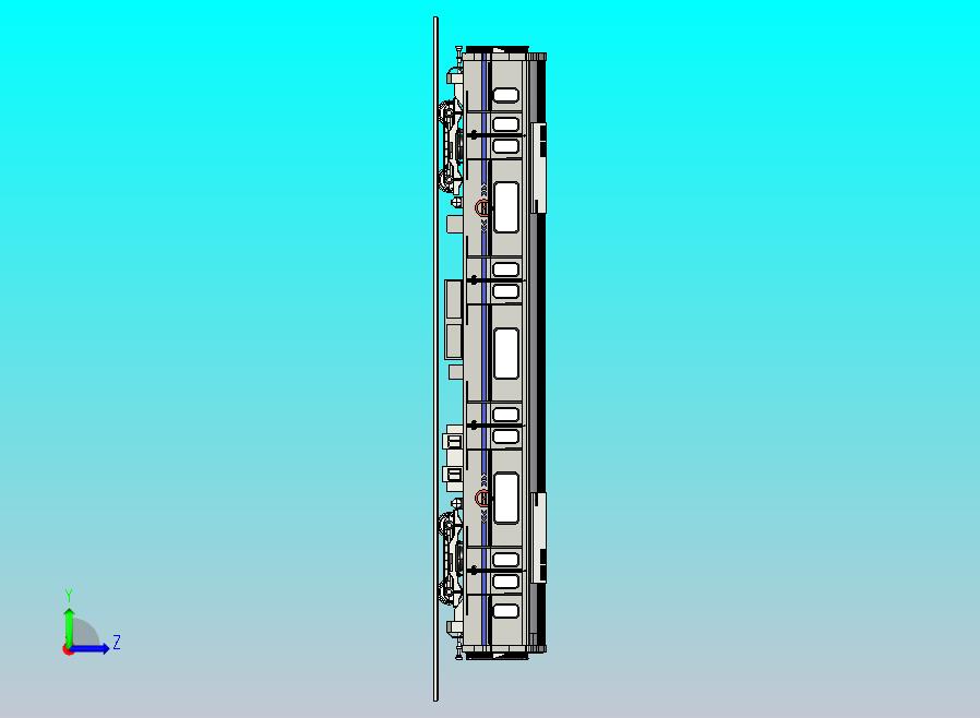 地铁车厢CATIA建模