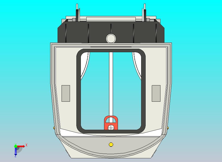 地铁车厢CATIA建模