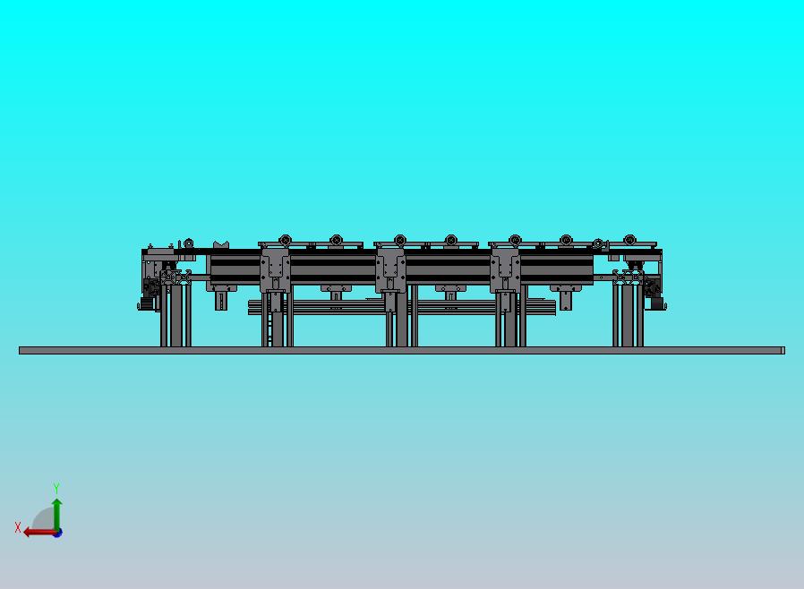 带圆柱的线性高速线性变换器