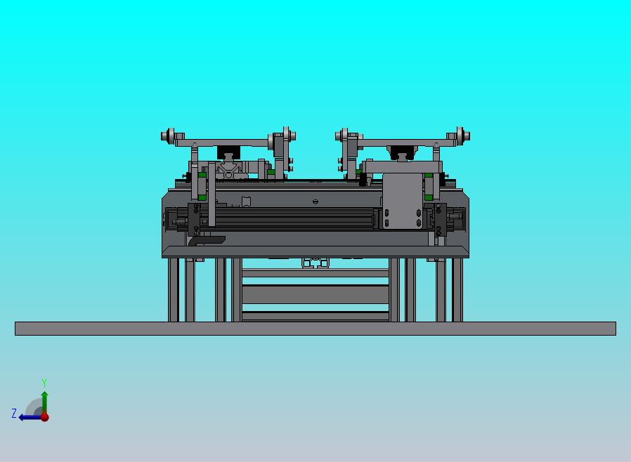 带圆柱的线性高速线性变换器