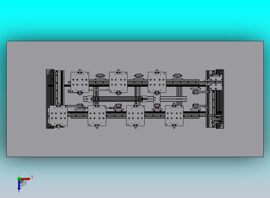 带圆柱的线性高速线性变换器