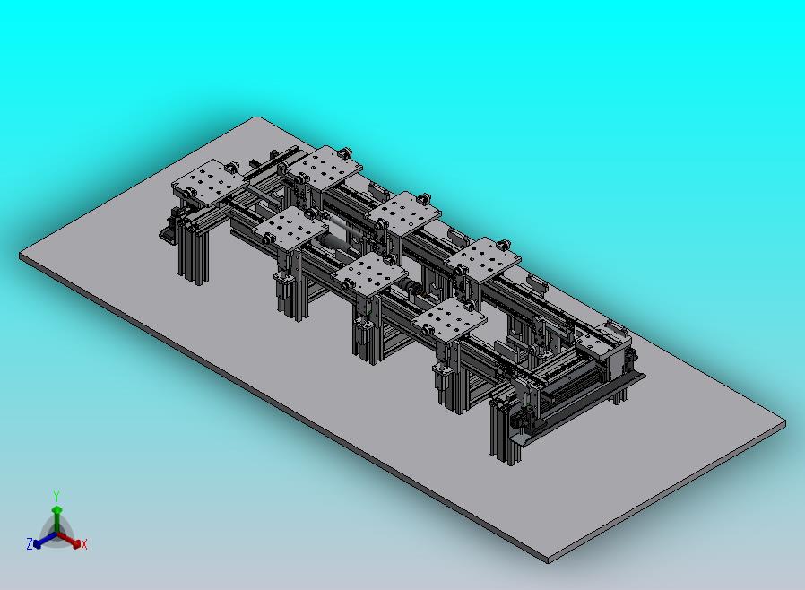 带圆柱的线性高速线性变换器