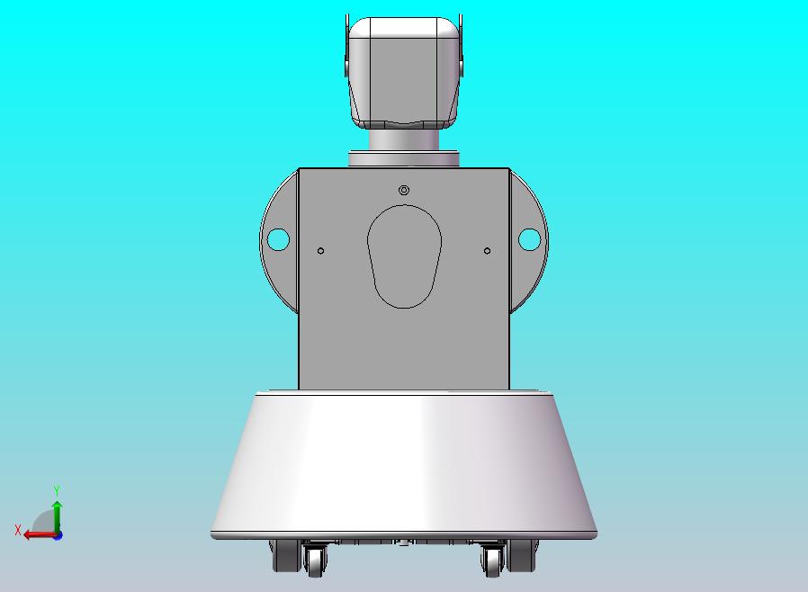 仿人机器人三维模型