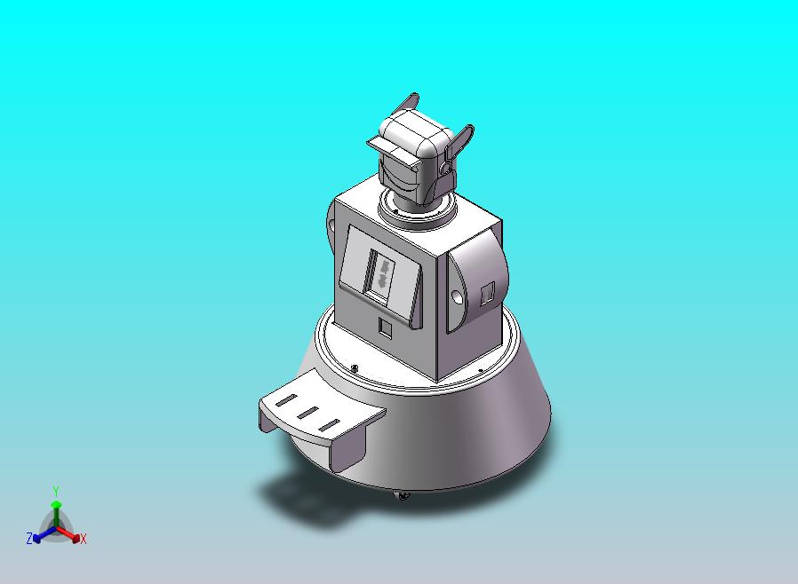 仿人机器人三维模型