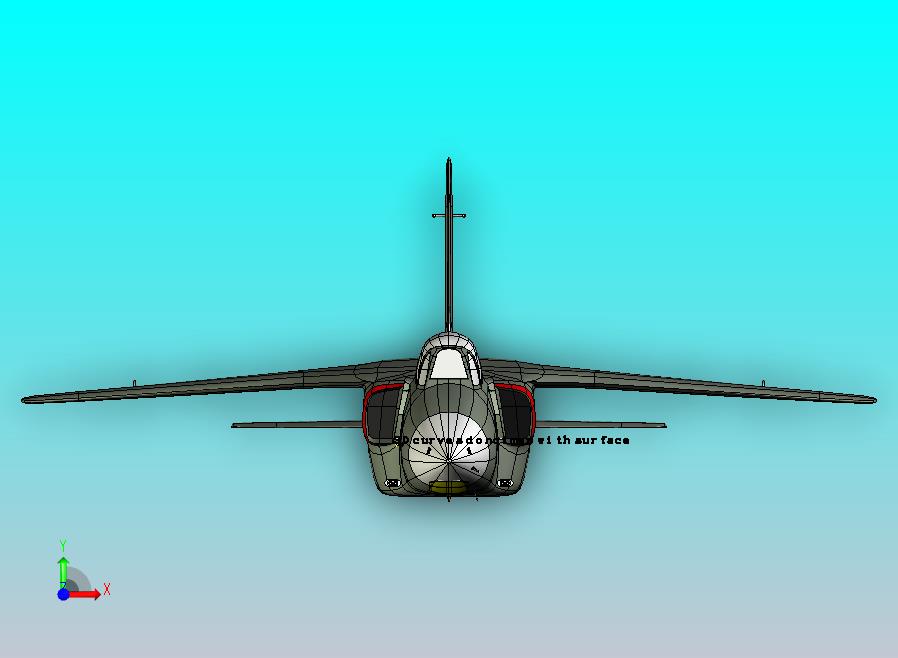 飞豹歼击轰炸机CATIA模型