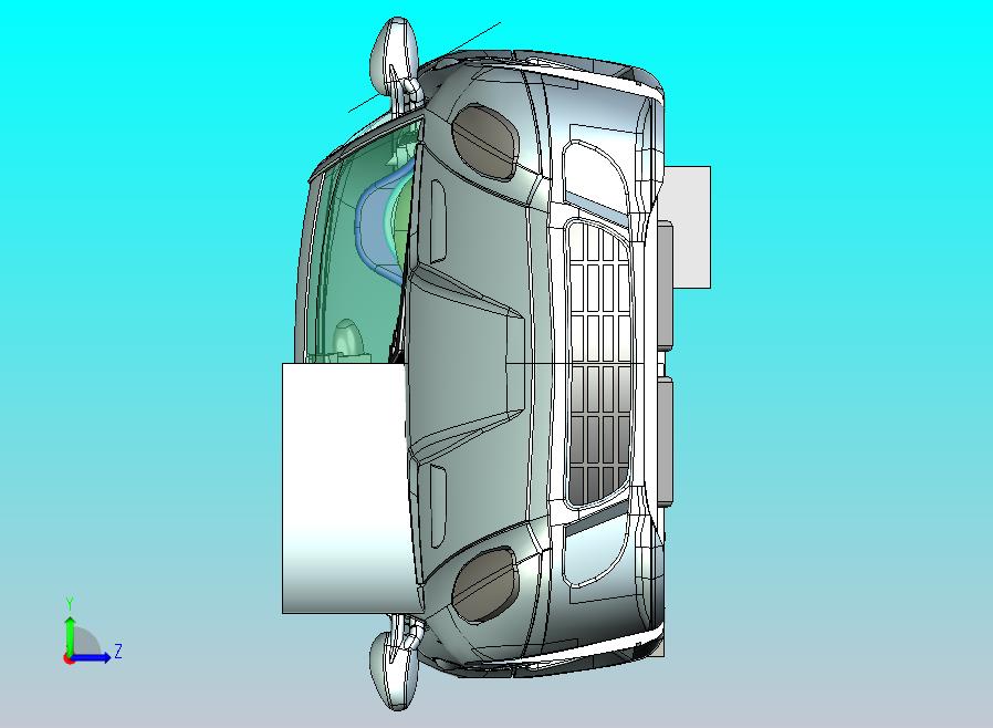 法拉利三维模型proe4.0.zip
