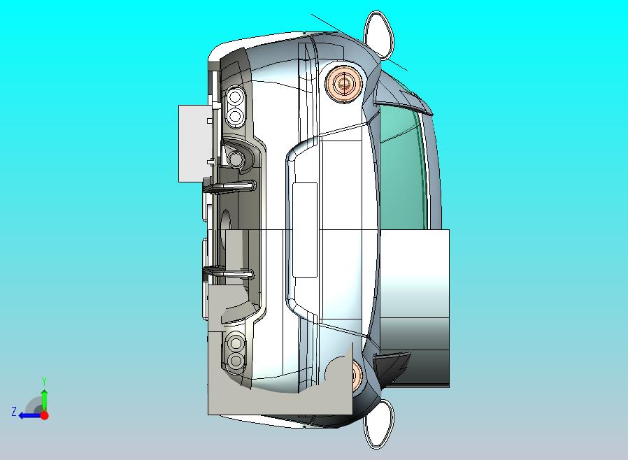 法拉利三维模型proe4.0.zip