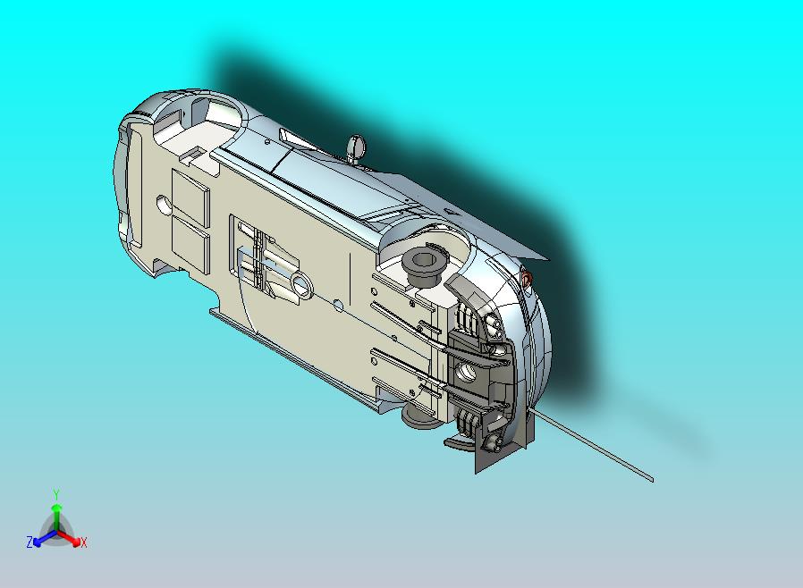 法拉利三维模型proe4.0.zip