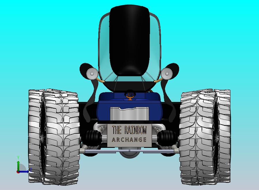 简易单座汽车概念设计