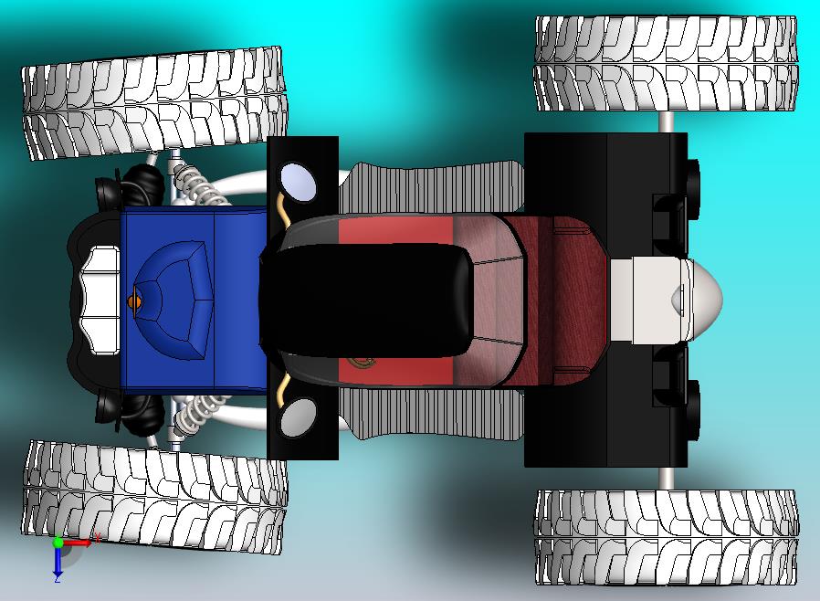 简易单座汽车概念设计