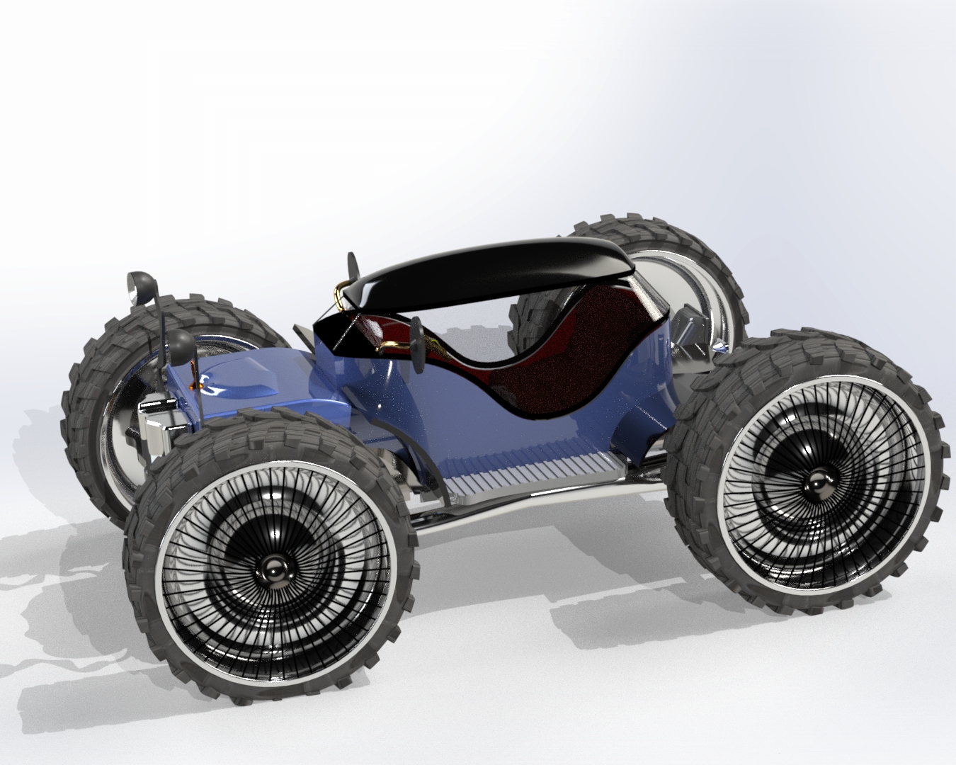 简易单座汽车概念设计