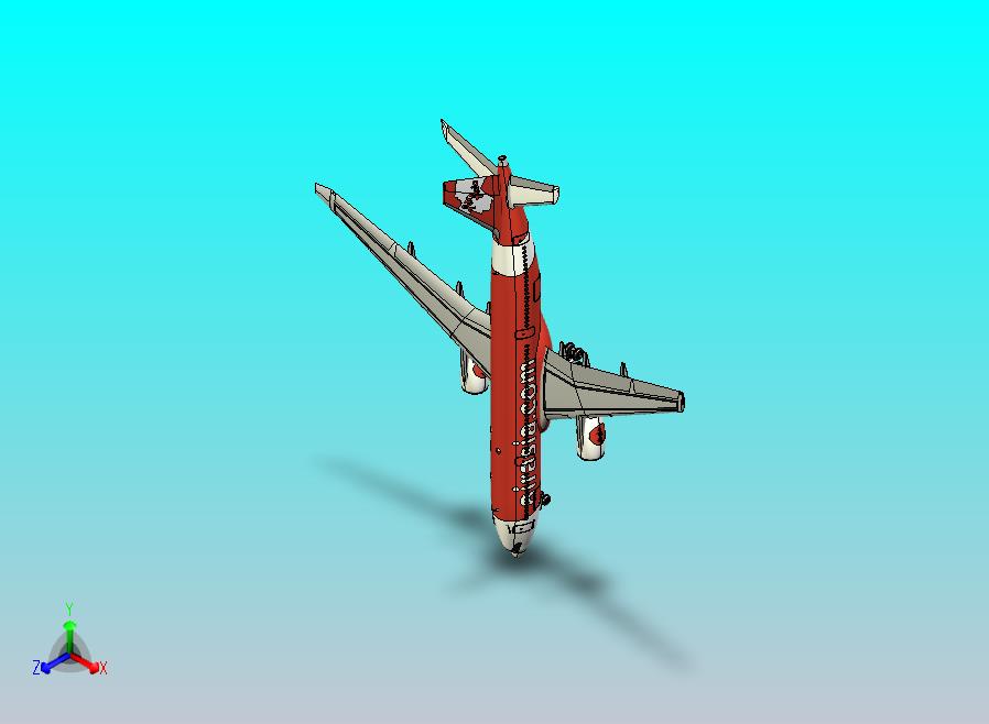 空客A330客机CATIA V5 r21模型