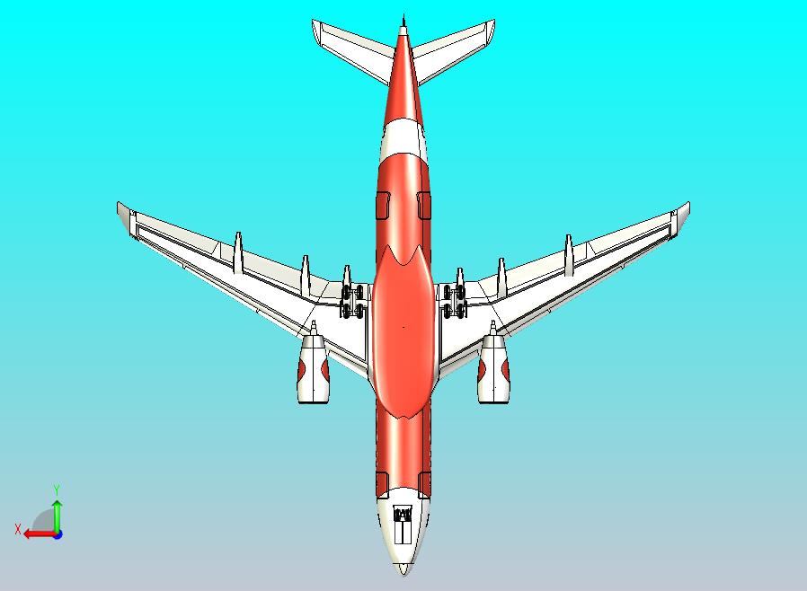 空客A330客机CATIA V5 r21模型