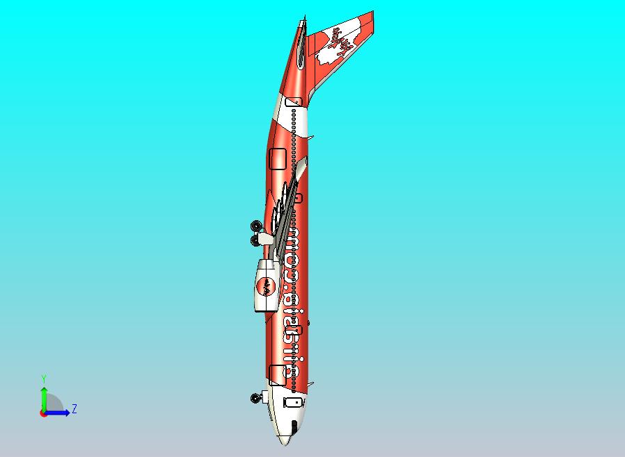 空客A330客机CATIA V5 r21模型