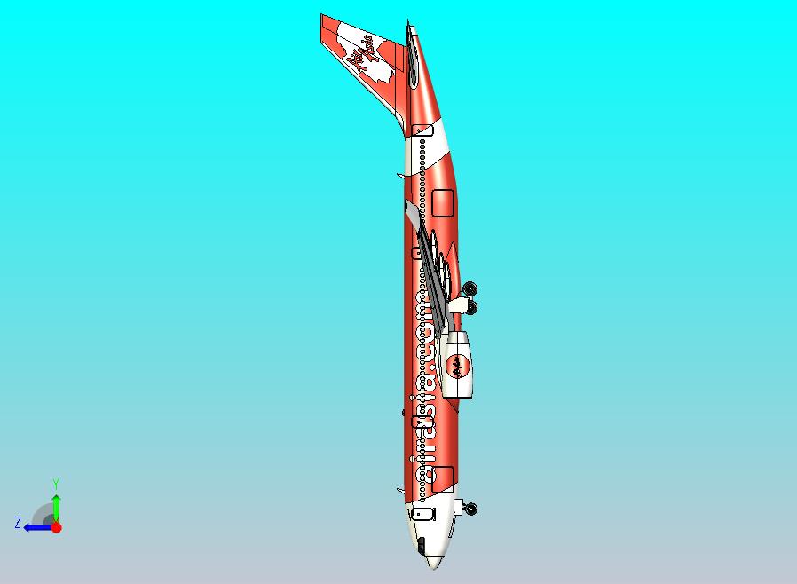 空客A330客机CATIA V5 r21模型