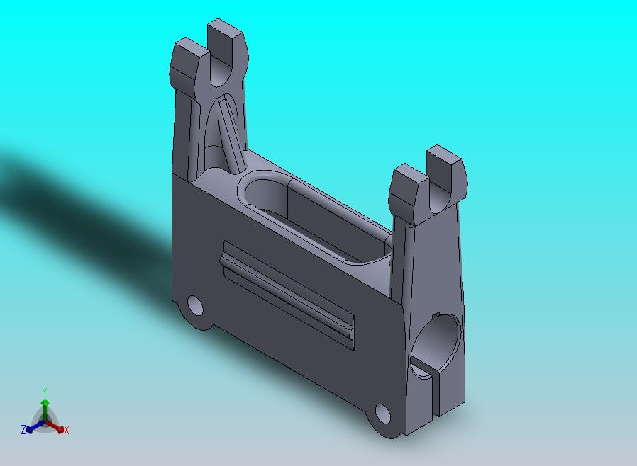 主离合器分离叉