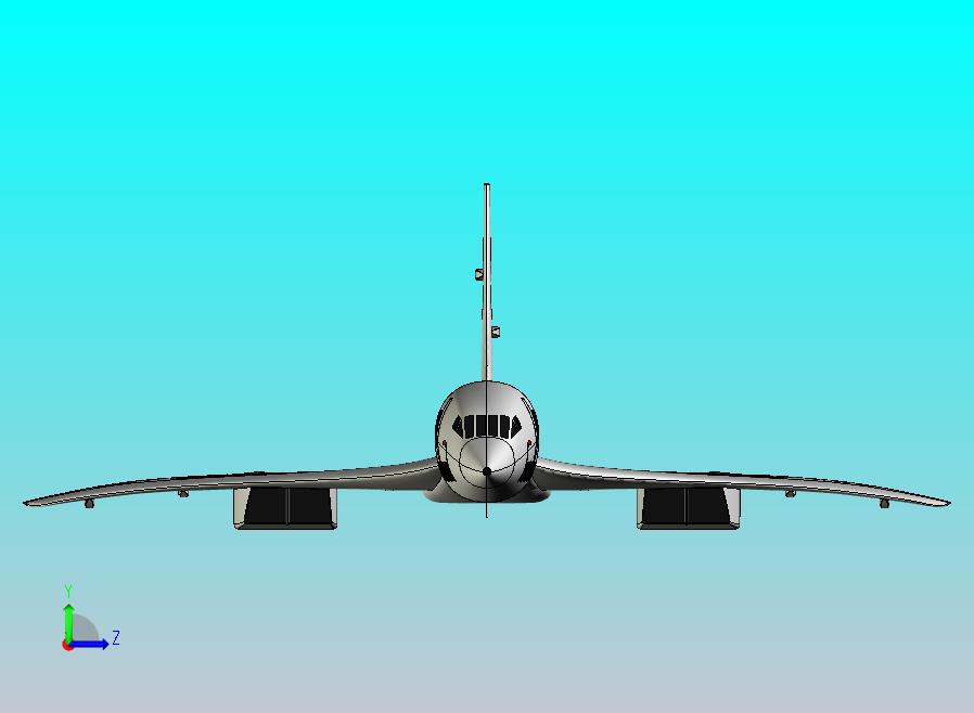 协和超音速客机CATIA V5 r21