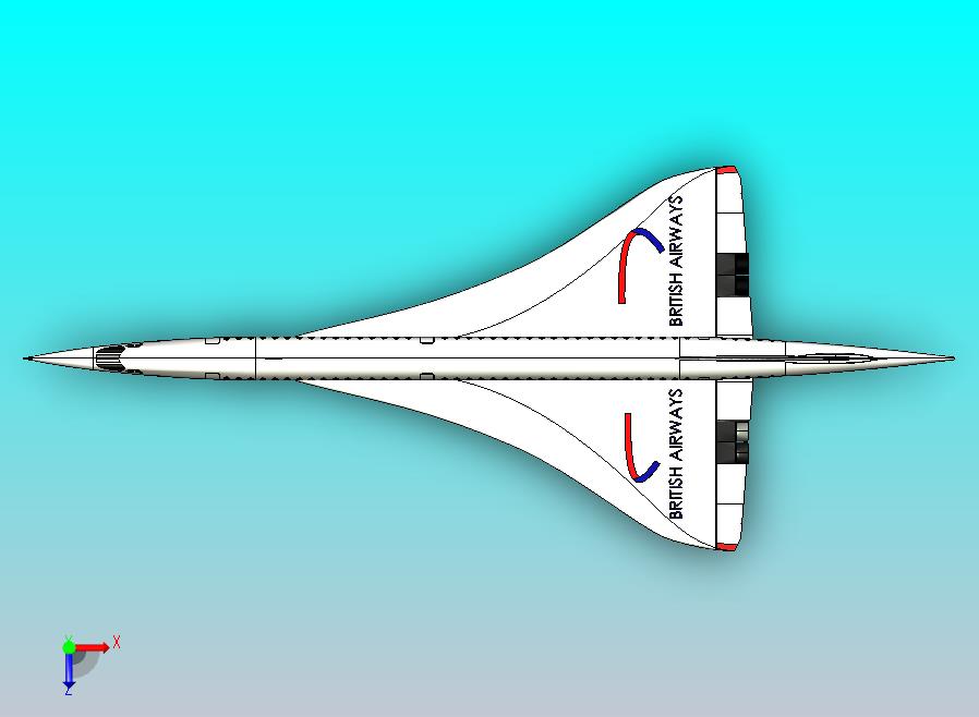 协和超音速客机CATIA V5 r21