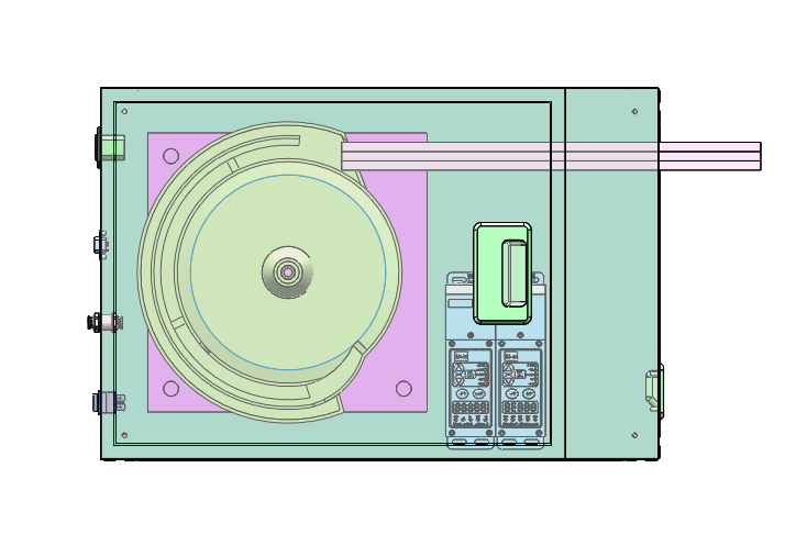 带隔音罩上料振动盘