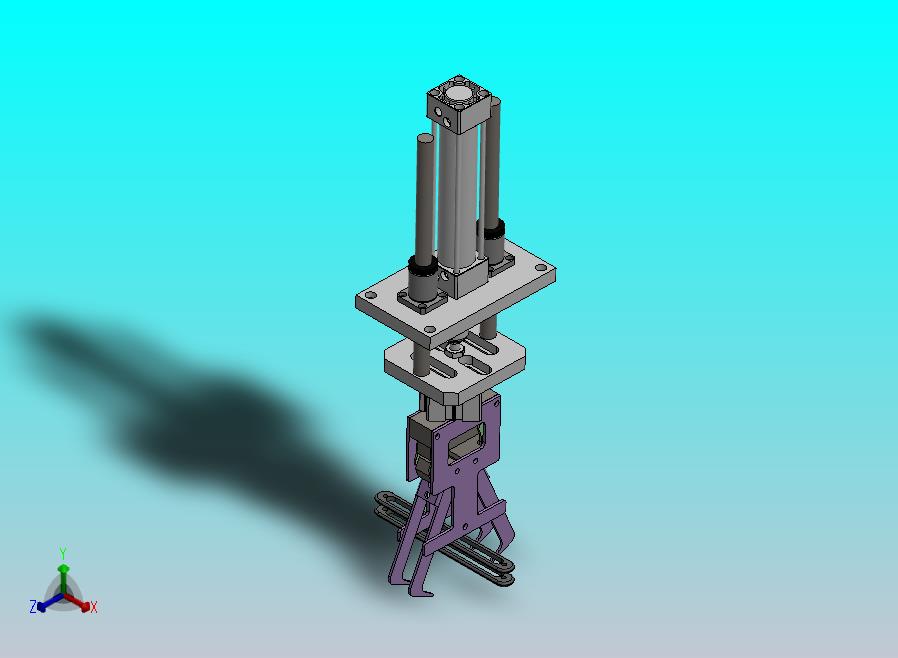 基于连杆原理的夹爪机构