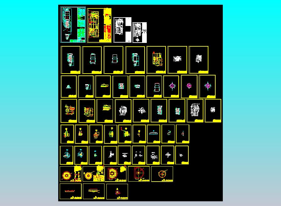 三效蒸发器总图