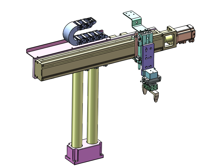 夹爪气缸搬运模组