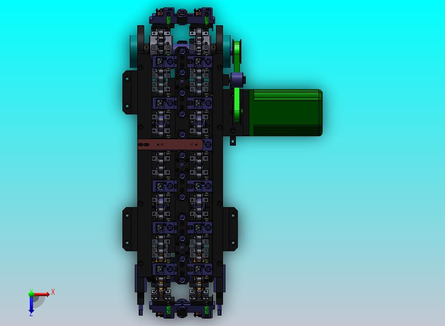 循环链条治具输送机构