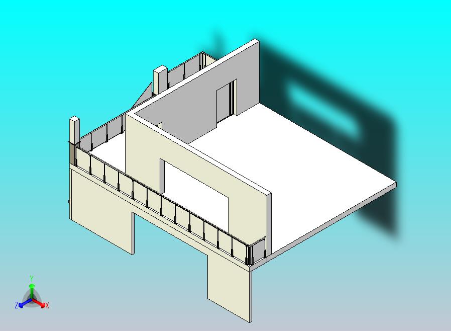 阳台-栏杆-楼梯
