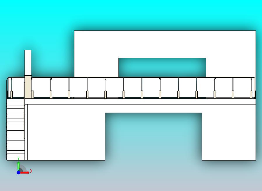 阳台-栏杆-楼梯