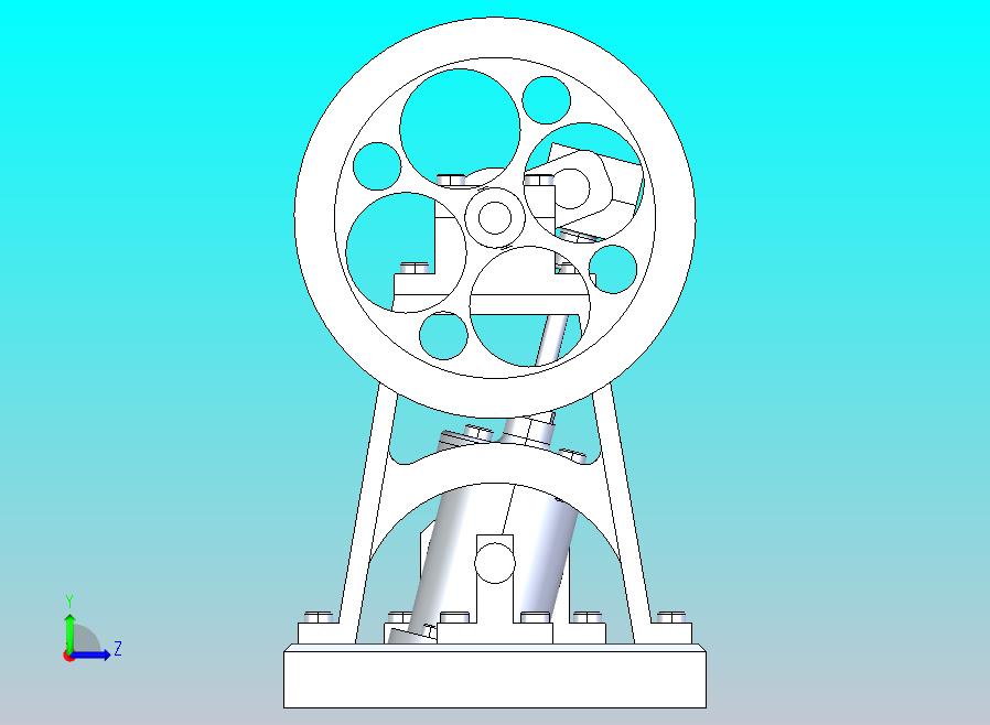 双作用振荡蒸汽机