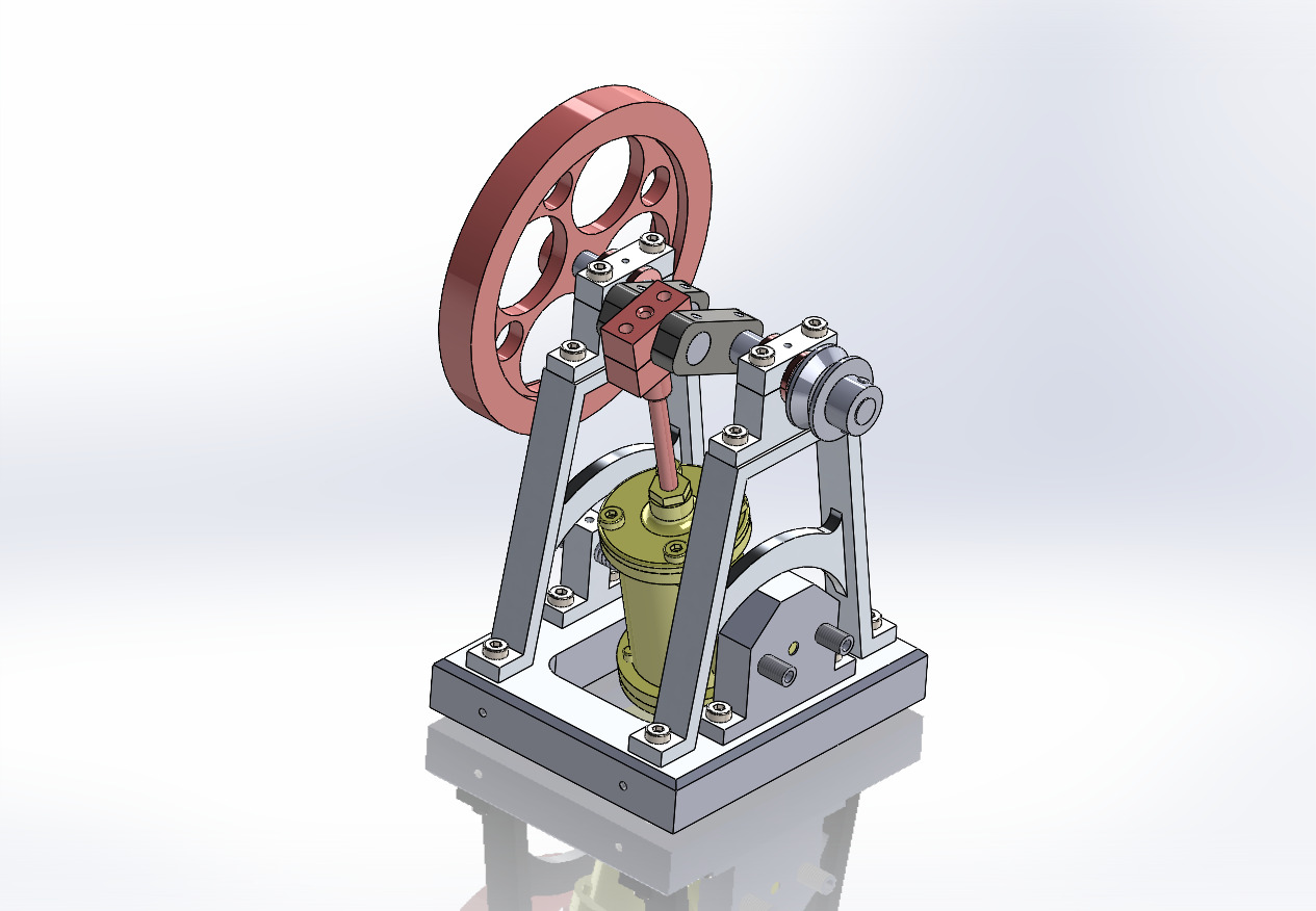 双作用振荡蒸汽机