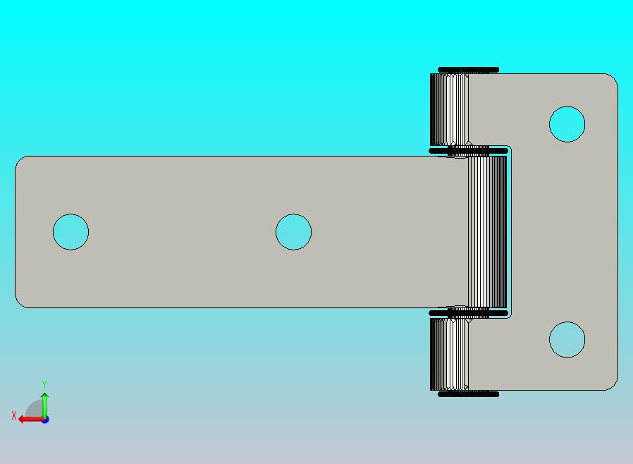 不锈钢拖车铰链