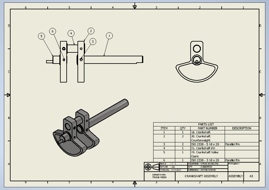 6汽缸径向发动机