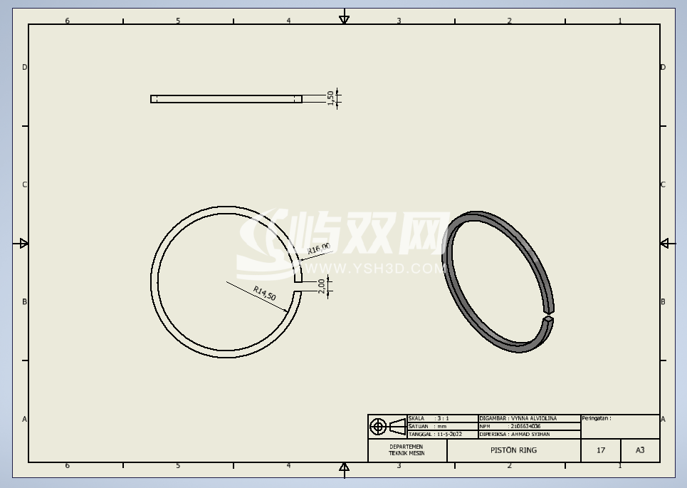 6汽缸径向发动机