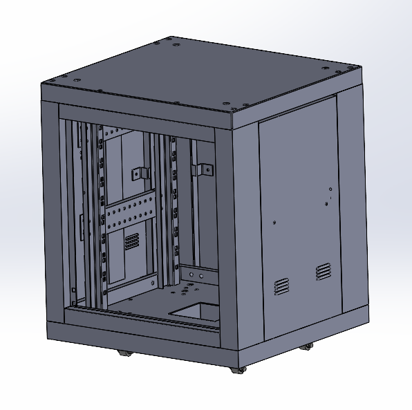 电控柜模架式机柜-B型后门