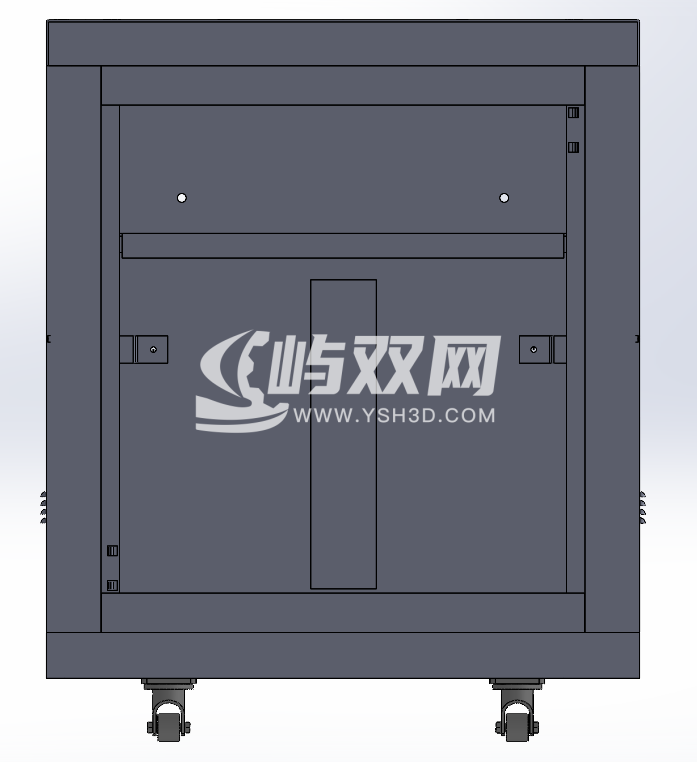 电控柜模架式机柜-B型后门