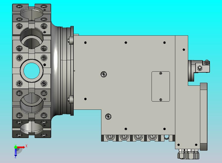 加工中心动力刀塔