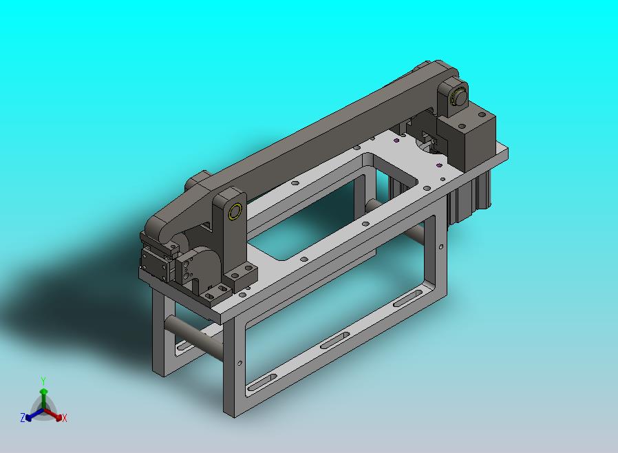 基于连杆原理的压合机构