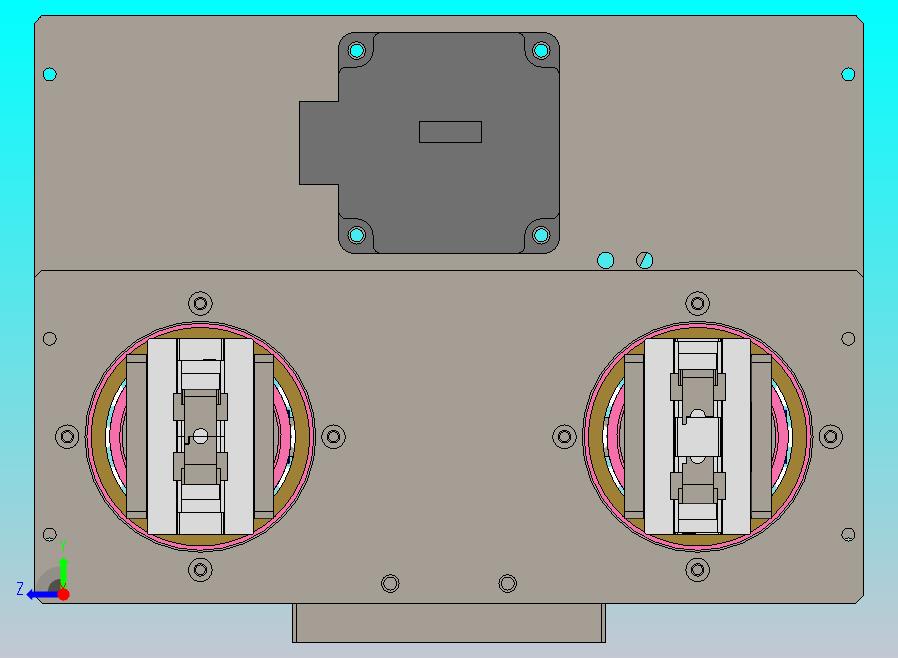 同步旋转夹取机构