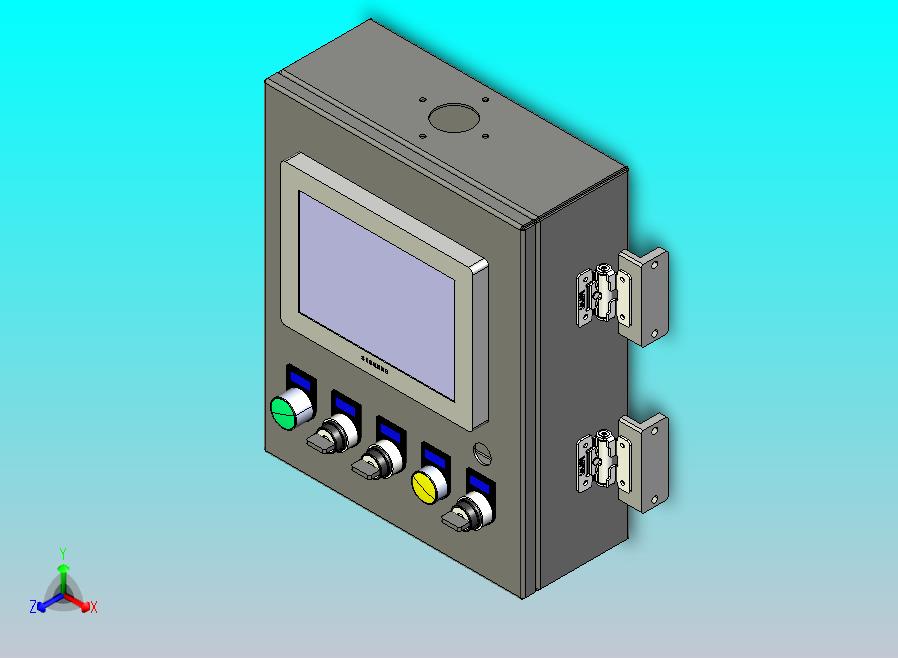壁挂式触摸屏控制柜