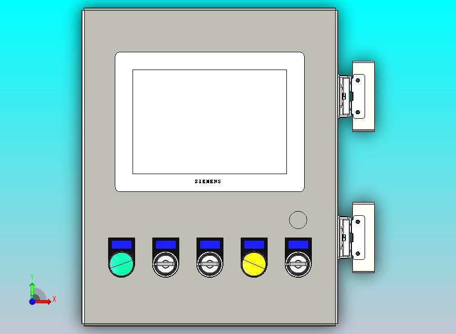 壁挂式触摸屏控制柜