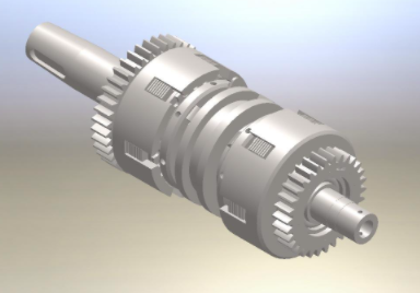 车床离合器结构