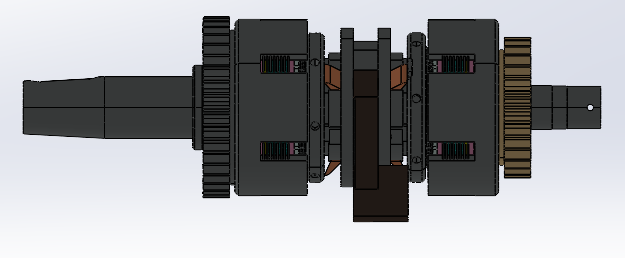 车床离合器结构
