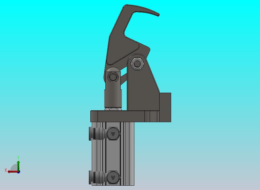 基于槽口的侧压机构