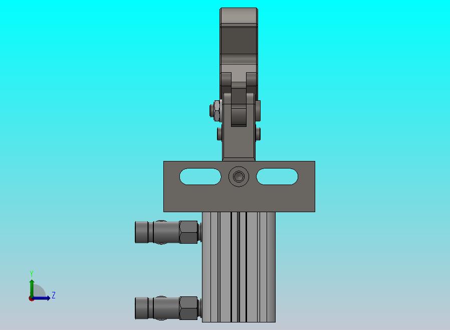 基于槽口的侧压机构