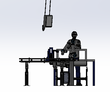 机器人检测与烤箱传送站